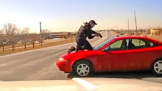 Top 8 Wildest Police Dashcam Moments - Caught on Camera