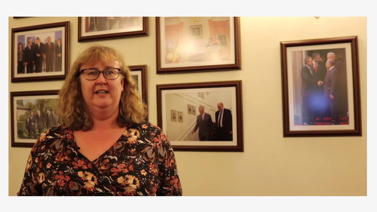 Deputy Head Of Mission Tanya Collingridge Announcing The Defence And deputy-head-of-mission-tanya-collingridge-announcing-the-defence-and