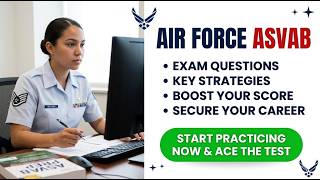 Air Force ASVAB Exam Questions 2026: Master These Key Practice Problems Now
