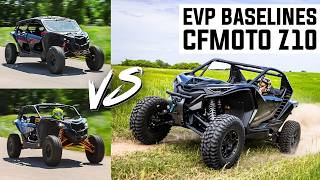 EVP STOCK BASELINES: 2026 CFMoto Z10 vs. Can-Am X3 Turbo (base model) vs Can-Am X3 Turbo RR