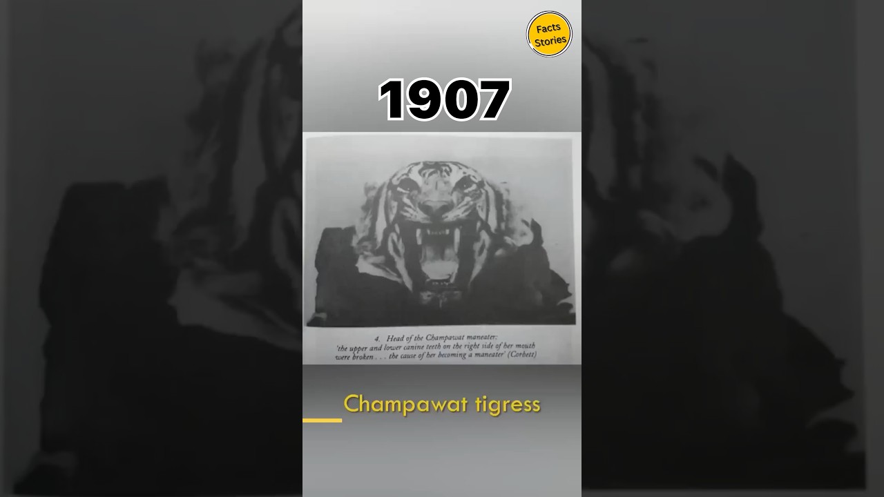 Man eater tigress of Champawat | Jim corbett #factsinhindi #shorts #youtubeshorts