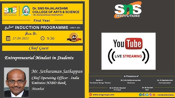 First Year Online Induction Programme | Dr. SNS Rajalakshmi College of Arts and Science | Day 4