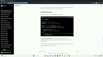 python upload file to website