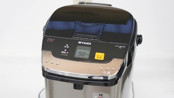 湯わかし中の蒸気レスとく子さんPIE-A型の様子