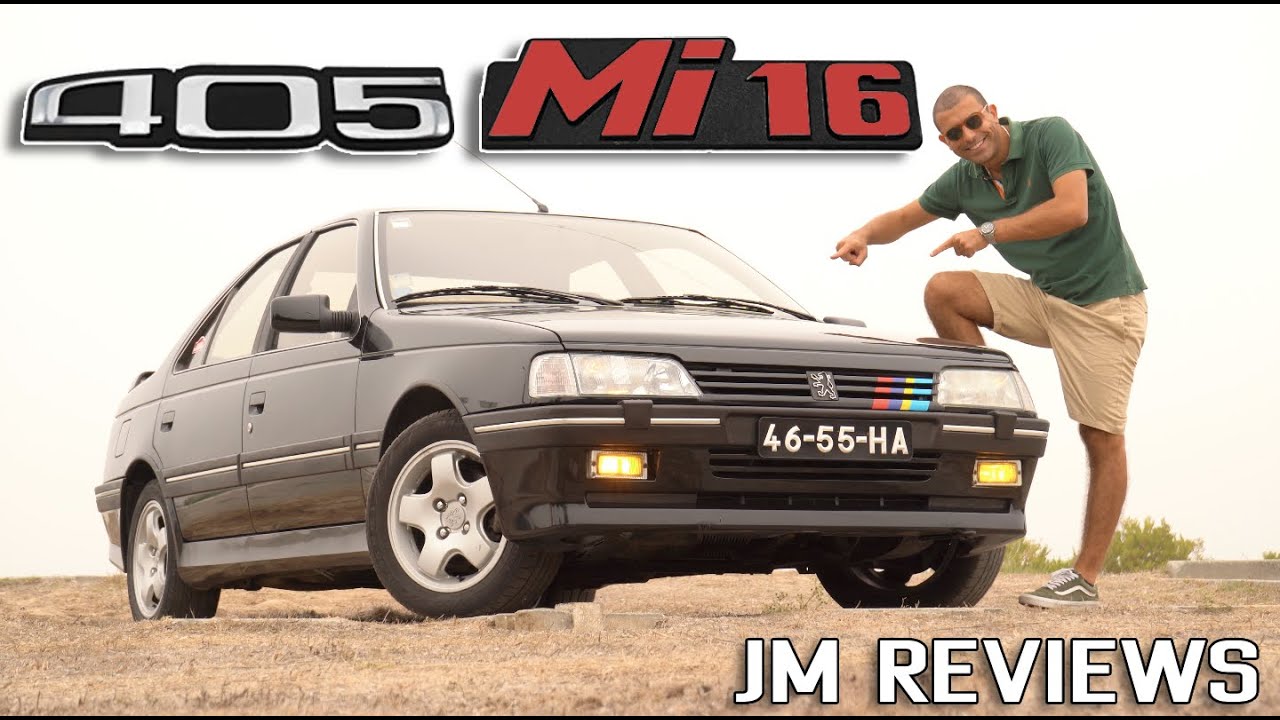 Peugeot 405 Mi16 - Será Que Fazia FRENTE Ao RENAULT 21 TURBO?? - JM REVIEWS 2023