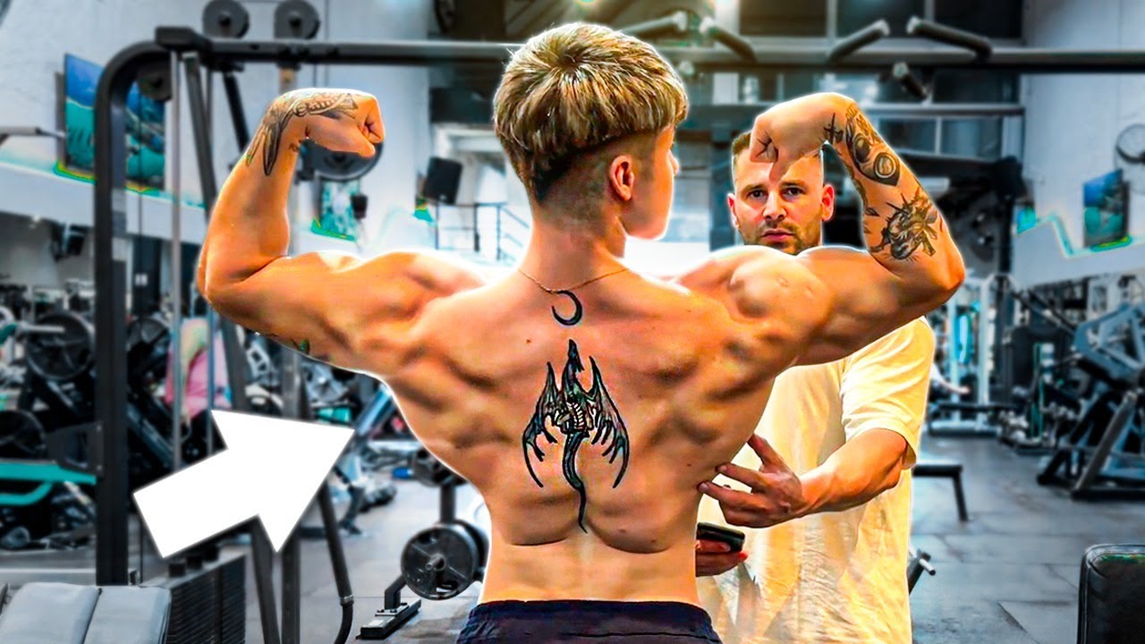 LA MEJOR RUTINA DE ESPALDA con MI ENTRENADOR CRIS