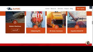 Zunac – Transportation Multipurpose Minimal WordPress Elementor Theme
