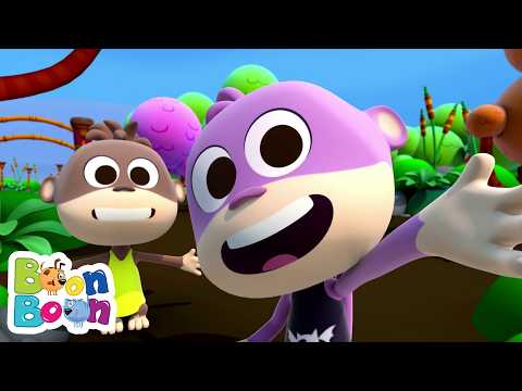 Maimuțeii și maimuțelele El Reino 🐵 + Cântece cu animale pentru copii | BoonBoon ⭐
