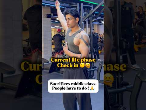 Middle class sacrifices ! 20yr old natty 💪 #motivation #aestheic #viral #fun #workout #gym #natty