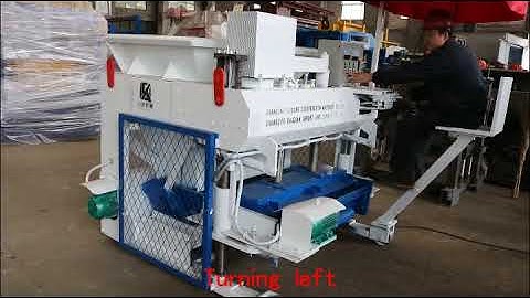 QTM6-24 moving block machine moving and turning video operation