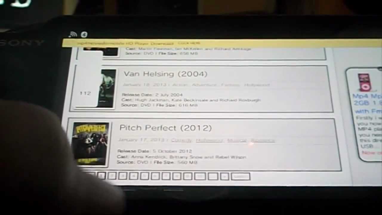how to get free movies for ps vita YouTube