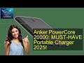 Anker PowerCore 20000: MUST-HAVE Portable Charger 2025!