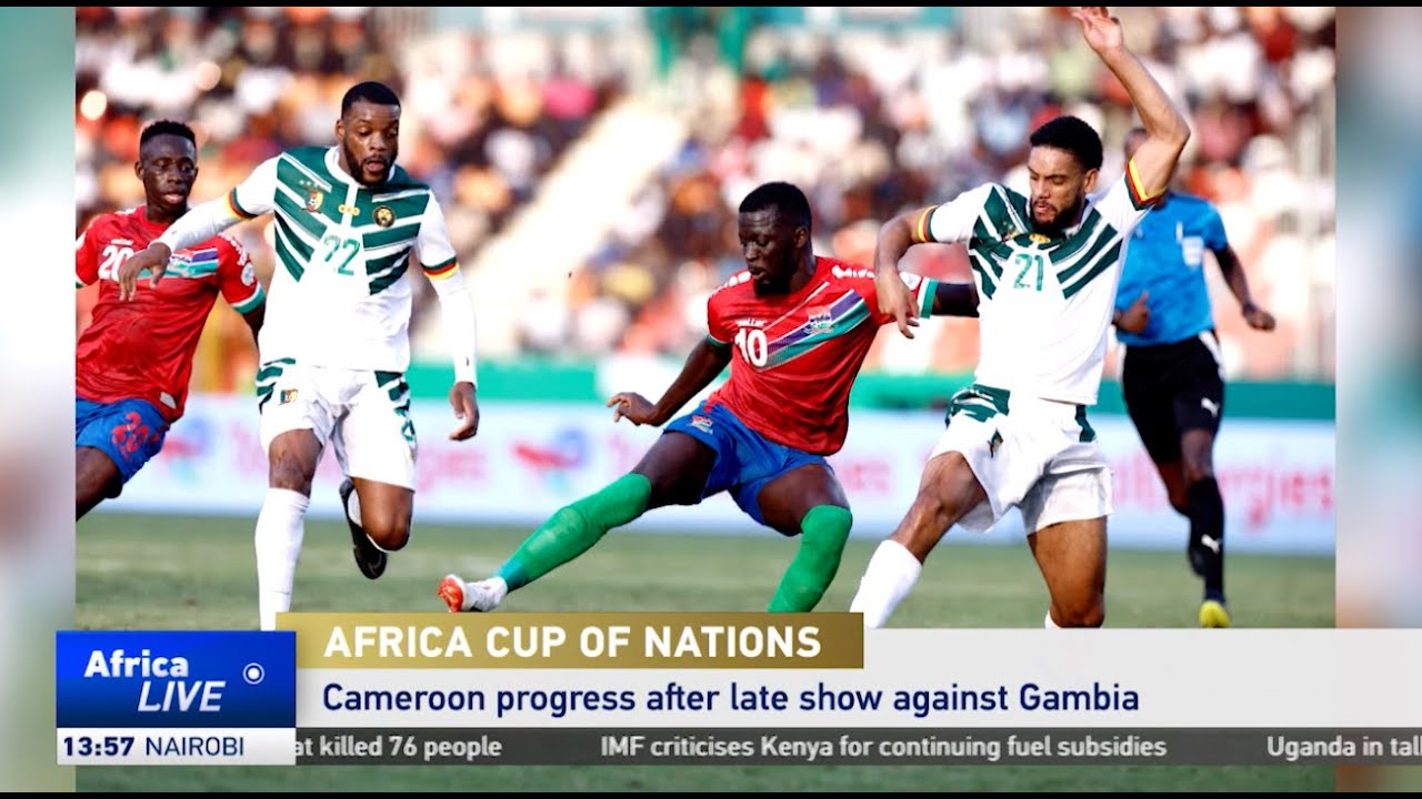 Cameroonian fans jubilant after AFCON win over Gambia