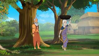 चंदा मंदा और बूटी का जादू | Hindi Fairy Tales | Funny Hindi Comedy Story | New Animated Kahani 2025 screenshot 4