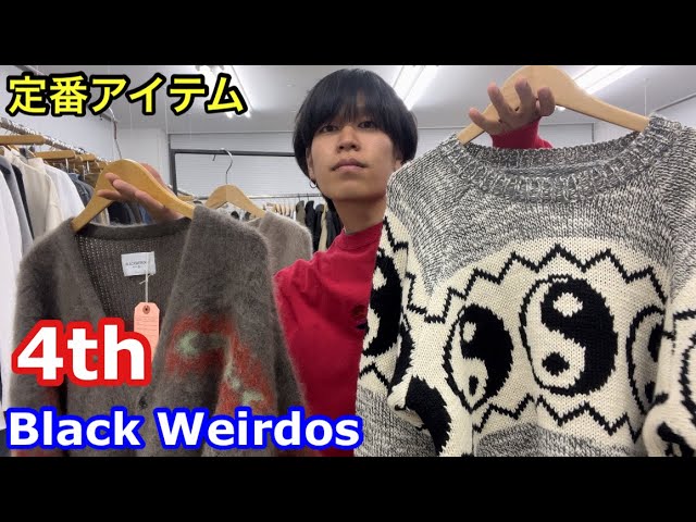 代名詞】Black Weirdos 22AWの秋冬らしいニット系アイテム！〜ホカホカ 