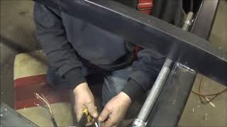 pulling wire under my trailer what a joy