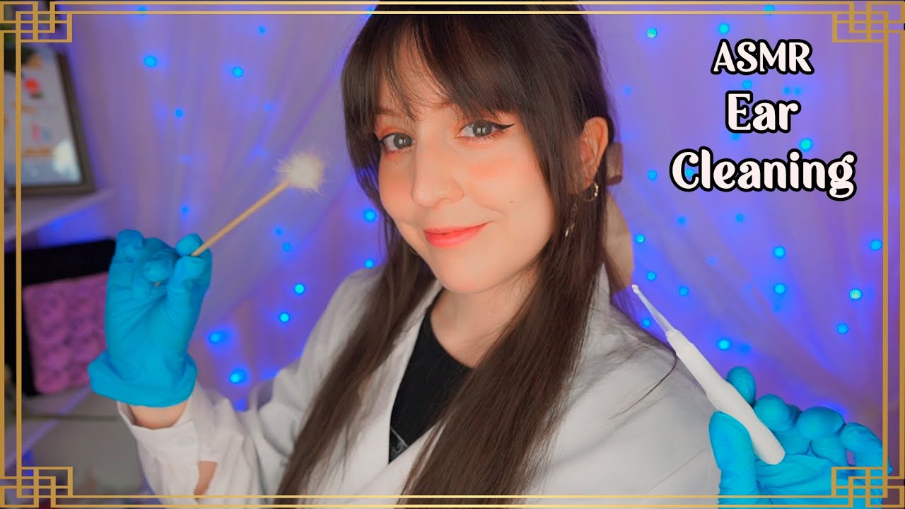 ⭐ASMR Relaxing Ear Cleaning [Sub] Soft Spoken YouTube