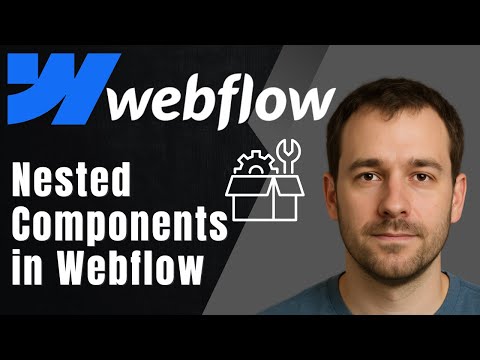 Webflow: How to Nest Components Inside Other Components (Modular Design Tutorial)