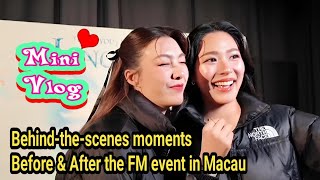 Download Lagu (LingOrm) Behind-The-Scenes moments before \u0026 after the FM event in Macau  MP3