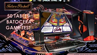 Future pinball - 50 tables game test on Batocera x86-64