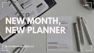 new month, new inserts, new planner ✨ Net Worth