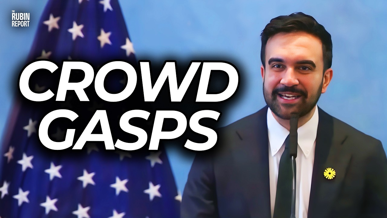 Crowd Gasps as Zohran Mamdani Goes Off Script & Turns Radical