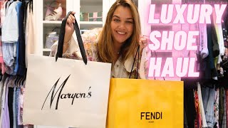LUXURY SHOE HAUL - 4 PAIRS OF LUXURY SHOES TO SHARE! Ft. Fendi