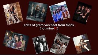 edits of greta van fleet from tiktok (not mine‼️)