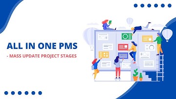 All In One PMS - Mass Update Project Stages Odoo