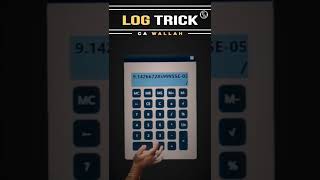 Log Trick for CA Foundation 🔥🔥 #Shorts #PhysicsWallah