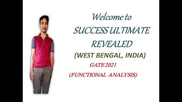 GATE-2021 || MATHEMATICS || FUNCTIONAL ANALYSIS || NET || TIFR || NBHM ||.....