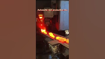 Automatic forging production line for nuts# Nut production line# Nut# Fastener# Automation equipment
