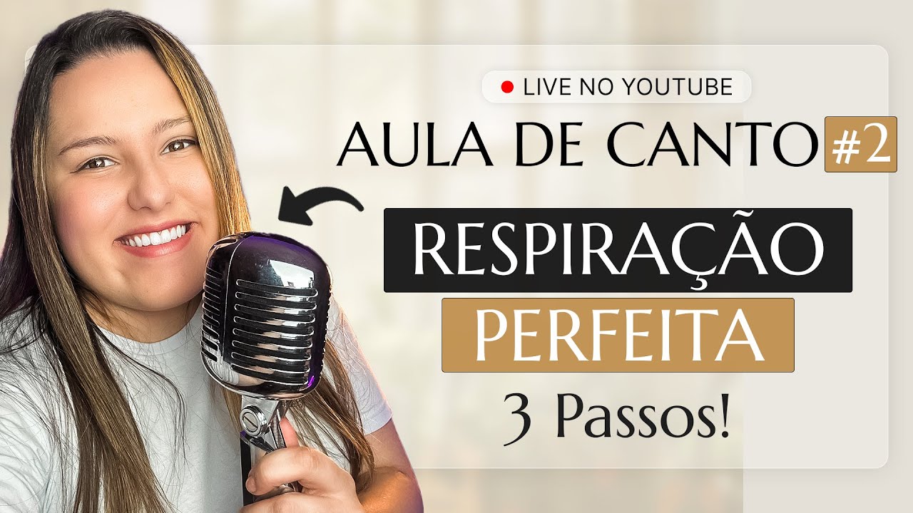 Aprenda a Respirar para Cantar com Perfeição na Igreja em 3 Passos! 🙌 | Aula de Canto #2