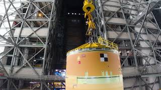 Artemis III Core Stage Processing Timelapse ~orig
