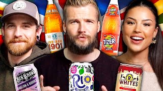 Americans Try BRITISH Drinks For The FIRST TIME!