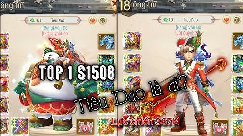 Yong Heroes - Review Acc TiêuDao Top 1 S1508 Vip 13 Lực chiến 367M