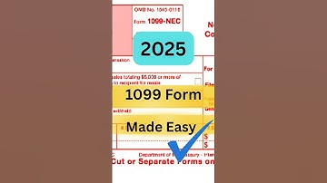 Fill Out Your 1099 Form in 2025 — Fast & Easy!