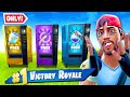 Using *ONLY* VENDING MACHINES to WIN! (NEW)