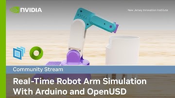 Real-Time Robot Arm Simulation with Arduino and OpenUSD