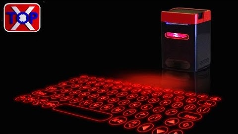 Technological inventions 💡 TopX laser keyboard