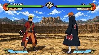 SAGE MODE NARUTO VS PAIN | Ultimate Clash of Ninja (v25.6b) screenshot 2