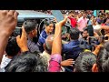 Jabardasth anchor Rashmi mobbed at shopping mall opening in Chittoor