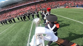 (2023) Ohio State University Marching Band [Trumpet GoPro]  OSU vs. Maryland