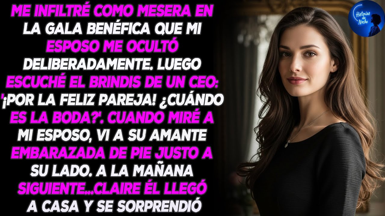 Me Colé En La Gala De Mi Esposo Como Personal, Lo Atrapé Engañándome Y Me Quedé Con Todo.