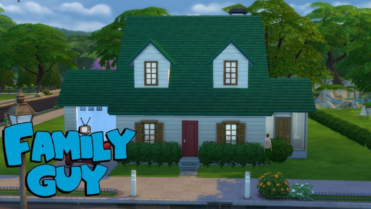The Sims 4 Family Guy House Youtube - roblox family guy house