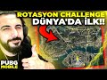 DÜNYA'DA İLK!! ZORLU ROTASYON CHALLENGE! | PUBG MOBILE