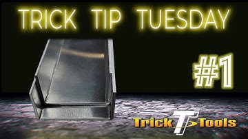 Trick Tip Tuesday #1 - A Simple Sheet Metal Brake Technique - Trick-Tools.com