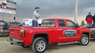 Diamond Buick GMC Pace Truck at Viking Speedway.   5/28/17