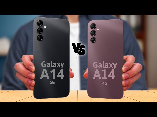 SAMSUNG GALAXY A14 VS SAMSUNG GALAXY A14 5G CUAL ES MEJOR? COMPARATIVA ⬅️ 