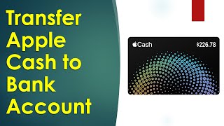 How To Transfer Apple Pay Cash To Bank Account?